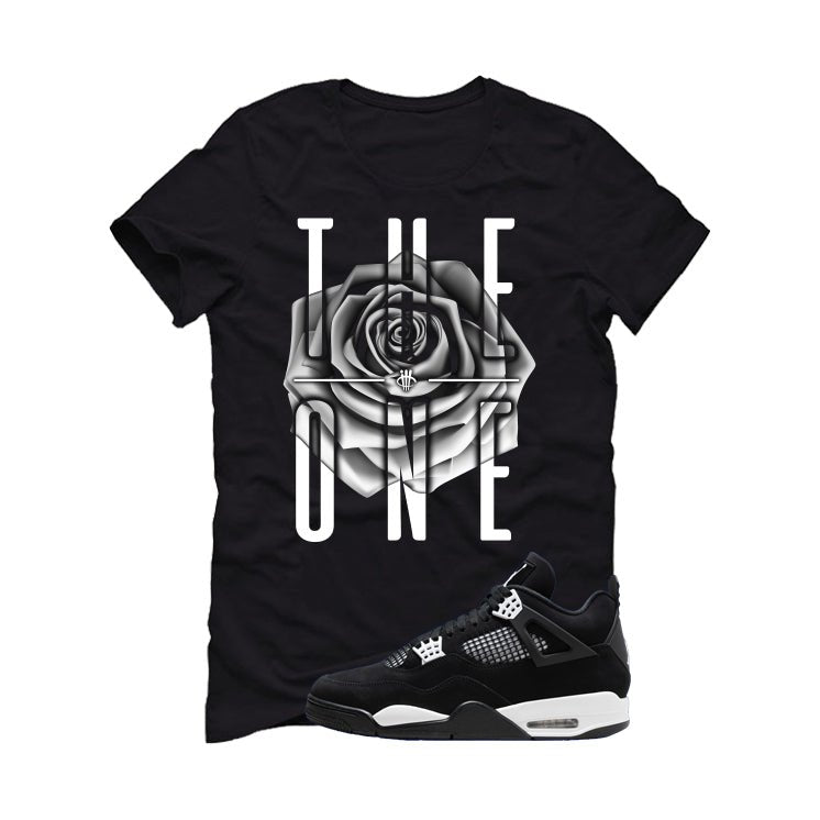 Air Jordan 4 White Thunder Black T-Shirt (The One) product image 2