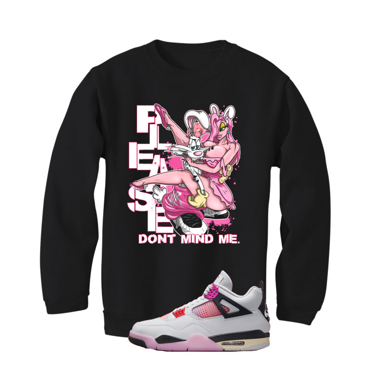 Air Jordan 4 Comic Matching T-Shirt Black (Street Roger) product image 4