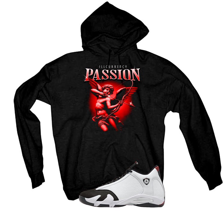 Air Jordan 14 Black Toe T-Shirt (Passion)| illcurrency product image 3