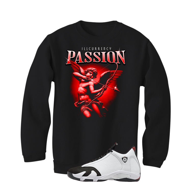 Air Jordan 14 Black Toe T-Shirt (Passion)| illcurrency product image 4