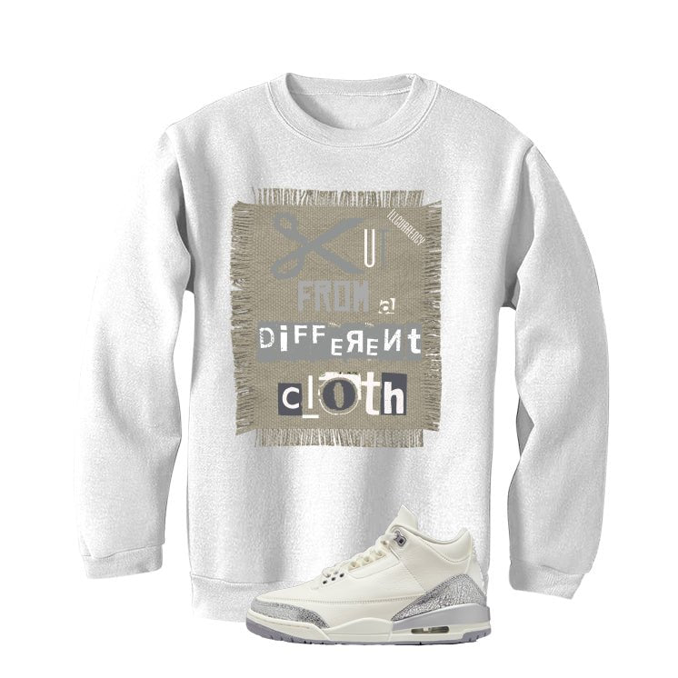 Air Jordan 3 WMNS Sail White T-Shirt (Cut from a different product image 4