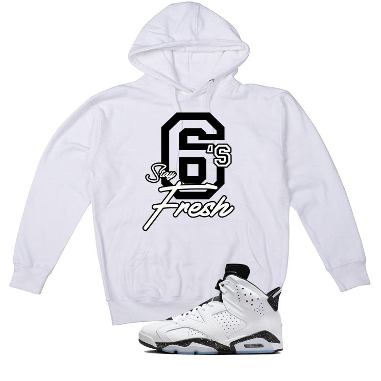 Air Jordan 6 Reverse Oreo White T-Shirt (Stay Fresh) product image 3