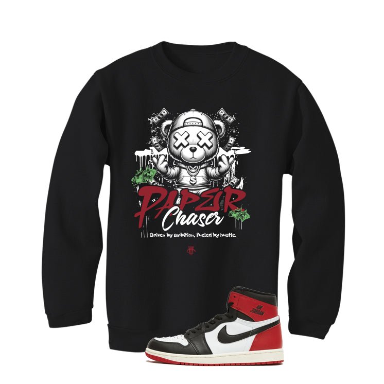 Air Jordan 1 High OG Black Toe Reimagined T-Shirt (Paper product image 4