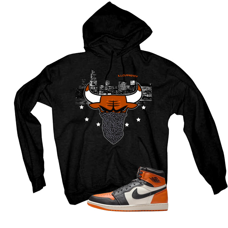 Air Jordan 1 High OG Shattered Backboard Black T-Shirt product image 3