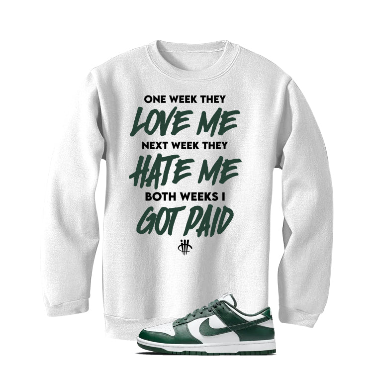 Nike Dunk Low Michigan State White T-Shirt (Paid) product image 4