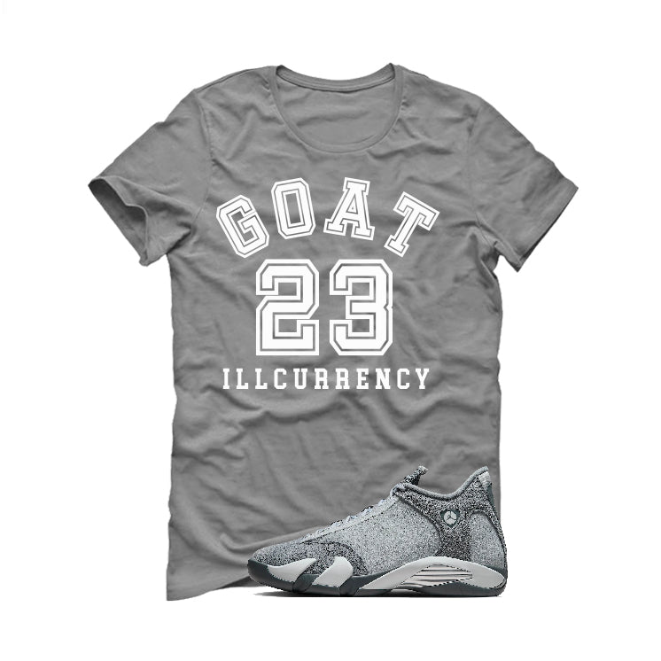 Air Jordan 14 “Flint Grey” | illcurrency T-Shirt (GOAT 23) product image 2