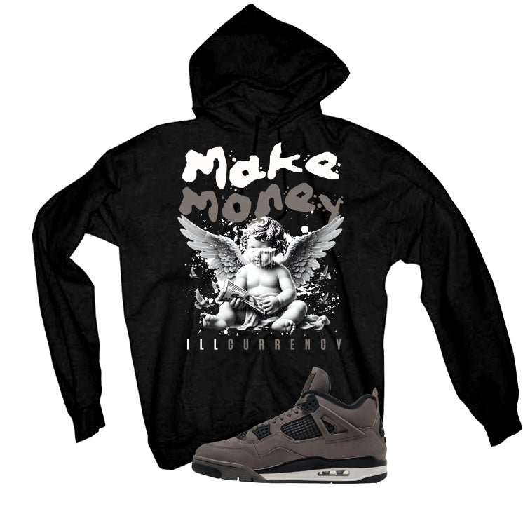 Air Jordan 4 Cave Stone Black T-Shirt (Make Money) product image 3