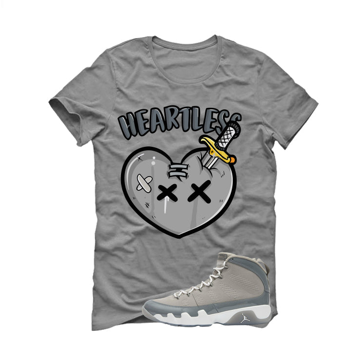 Air Jordan 9 Cool Grey T-Shirt (Heartless)| illcurrency product image 2