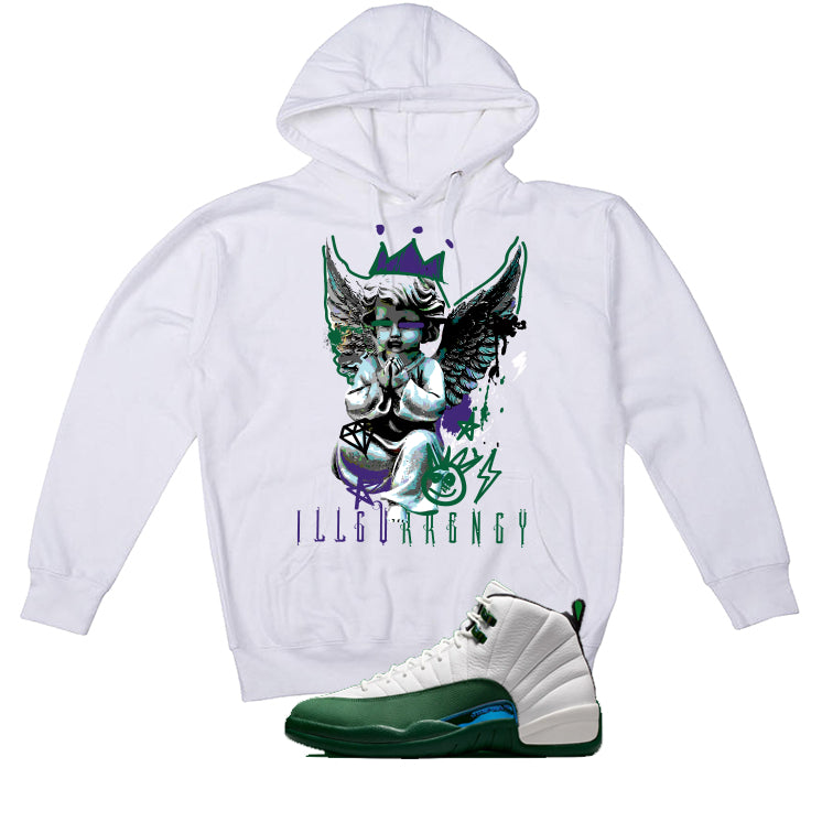 Air Jordan 12 Bucks Matching T-Shirt Graffiti Angel product image 3