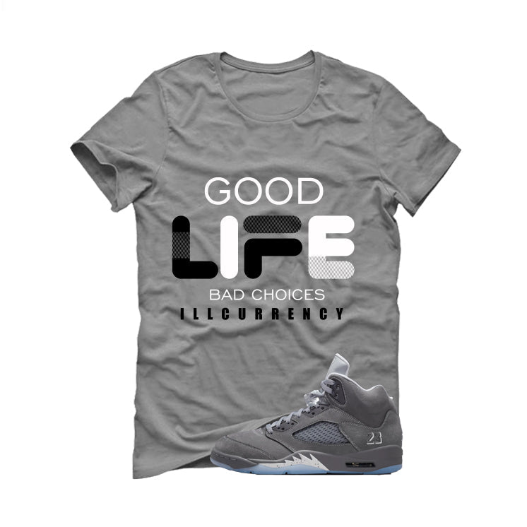 Air Jordan 5 Wolf Grey Matching T-Shirt, Sweatshirts & product image 2