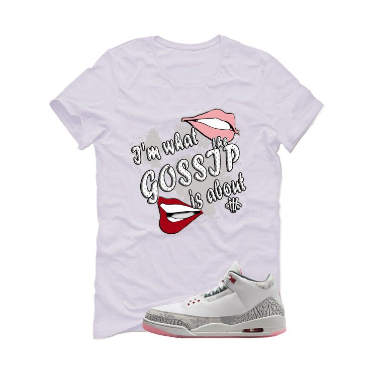 Air Jordan 3 Wings White T-Shirt (Gossip)| illcurrency product image 2