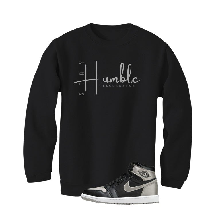 Air Jordan 1 High OG WMNS Satin Shadow Black T-Shirt (Stay product image 4