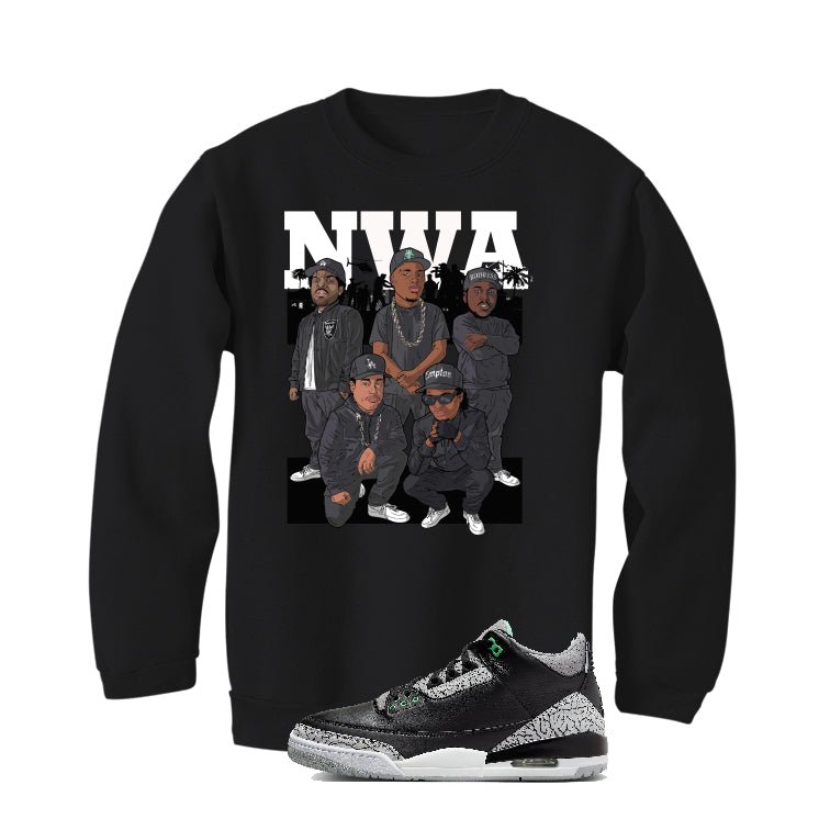 Air Jordan 3 “Green Glow” | illcurrency Black T-Shirt (WITH product image 4