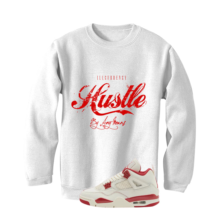Air Jordan 4 Valentine’s Day (Sierra Red) Matching T-Shirt product image 4