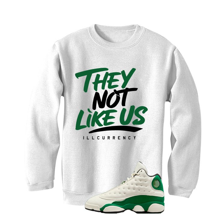 Air Jordan 13 GS Pine Green White T-Shirt (They not like product image 4
