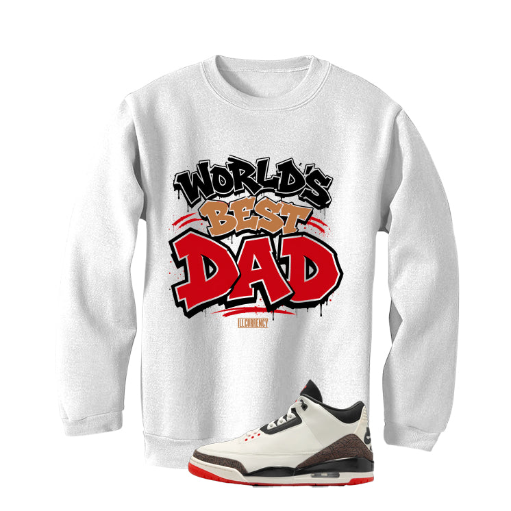 Air Jordan 3 OG World’s Best Dad Matching T-Shirt product image 4