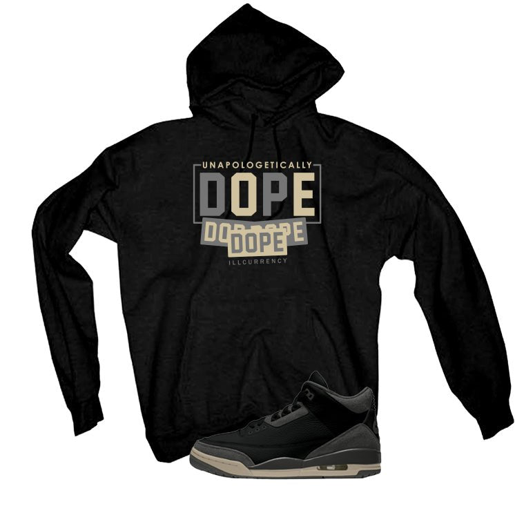A Ma Maniere x Air Jordan 3 Black T-Shirt (DOPE) product image 3