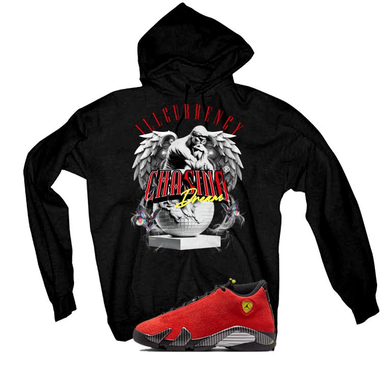 Air Jordan 14 Ferrari Black T-Shirt (Chasing Dreams) product image 3