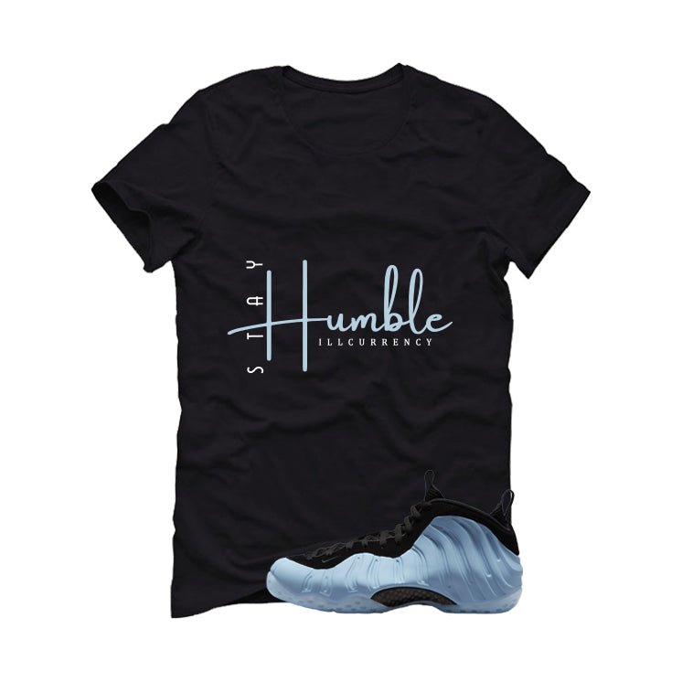 Nike Air Foamposite One Psychic Blue Black T-Shirt (Stay product image 2