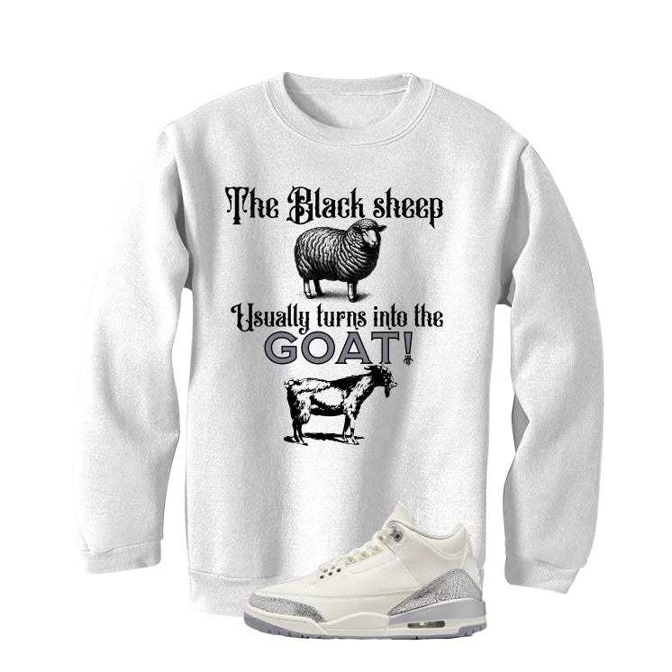 Air Jordan 3 WMNS Sail White T-Shirt (the black sheep product image 4