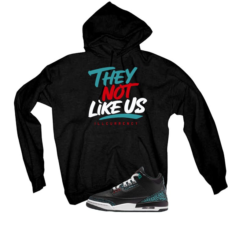 Air Jordan 3 GS Moto Black T-Shirt (They not like us) product image 3