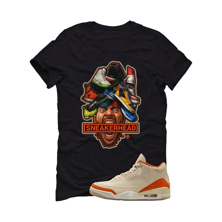 Air Jordan 3 WMNS Starfish Black T-Shirt (SneakerHead) product image 2
