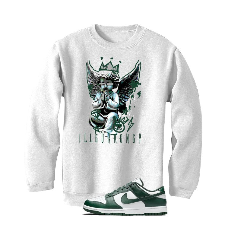 Nike Dunk Low Michigan State White T-Shirt (Graffiti Angel) product image 4
