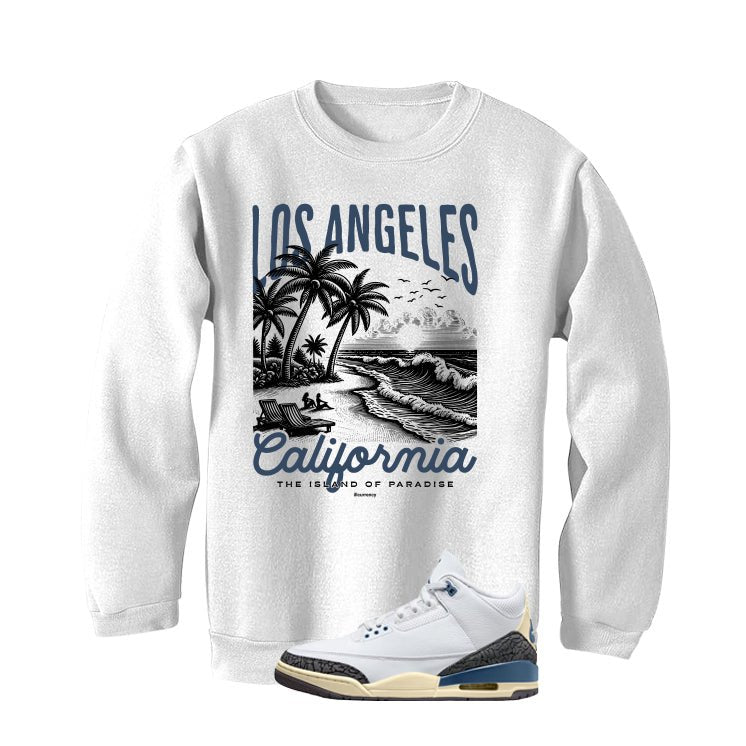 Air Jordan 3 OG SP Diffused Blue White T-Shirt (Los product image 4
