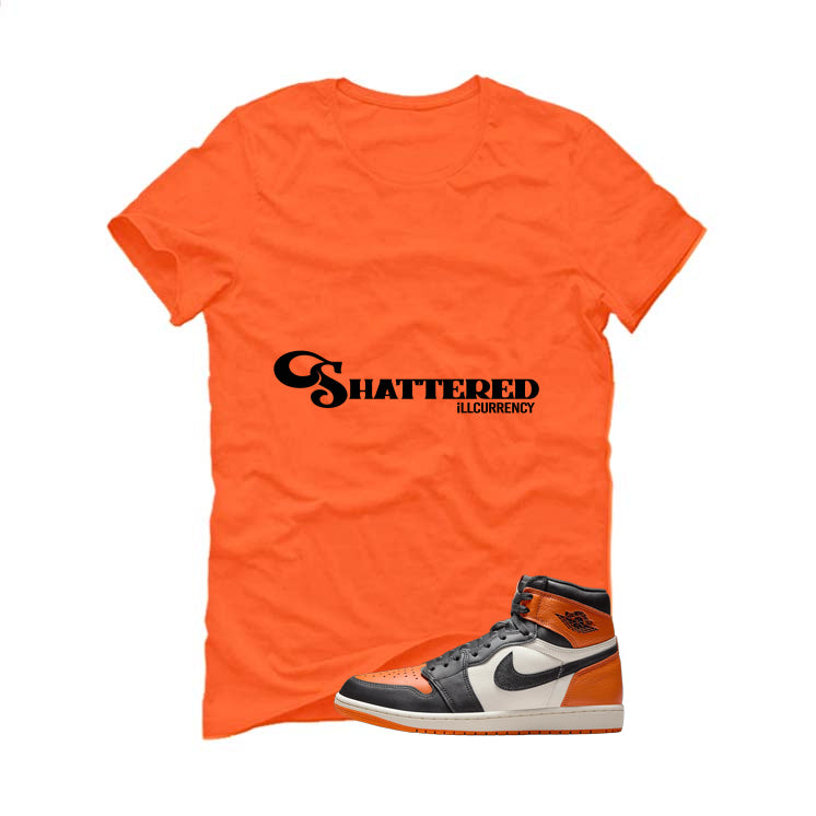 Air Jordan 1 High OG Shattered Backboard Orange T-Shirt product image 2