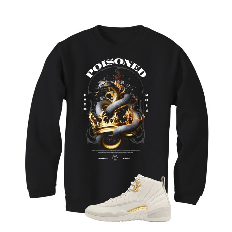 Air Jordan 12 WMNS Phantom Black T-Shirt (Poisoned) product image 4