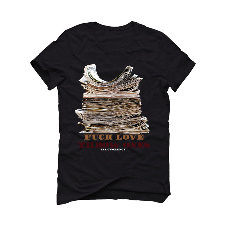 Air Jordan 1 High OG Love The Game Matching T-Shirt Black product image 2