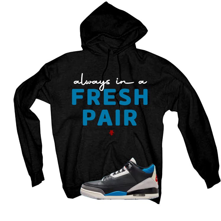 Air Jordan 3 OG Rare Black T-Shirt (ALWAYS IN A FRESH product image 3