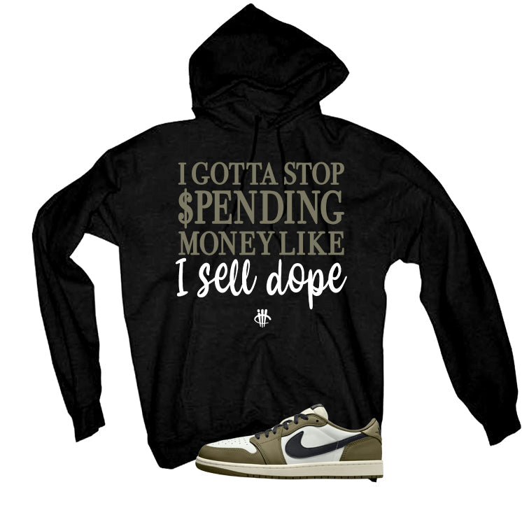 Air Jordan 1 Low OG Medium Olive Matching T-Shirt product image 3