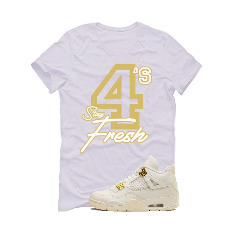Air Jordan 4 WMNS “Metallic Gold” | illcurrency White product image 2