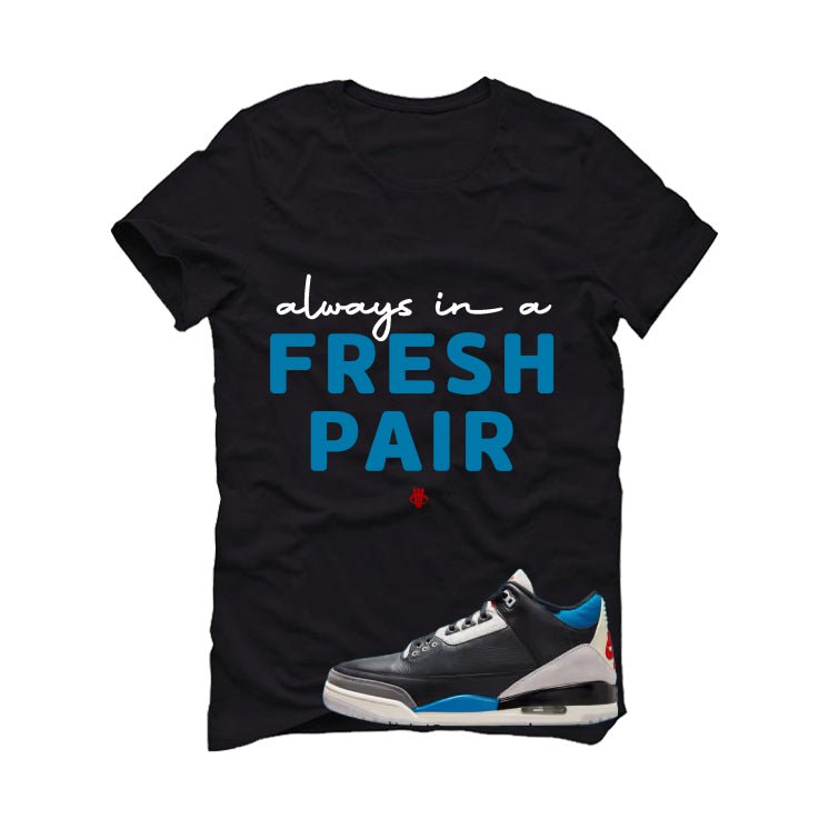 Air Jordan 3 OG Rare Black T-Shirt (ALWAYS IN A FRESH product image 2