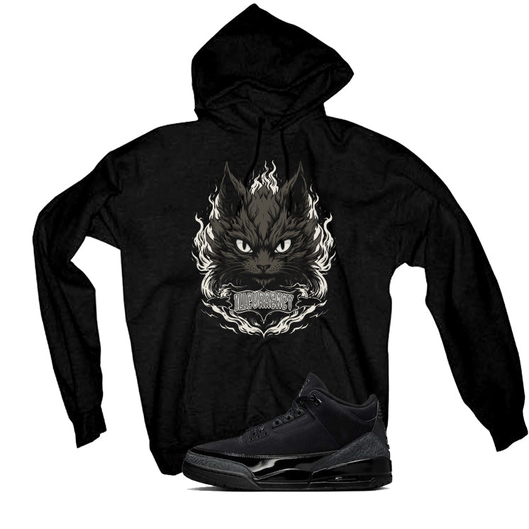 Air Jordan 3 Black Cat T-Shirt (Kitten)| illcurrency product image 3