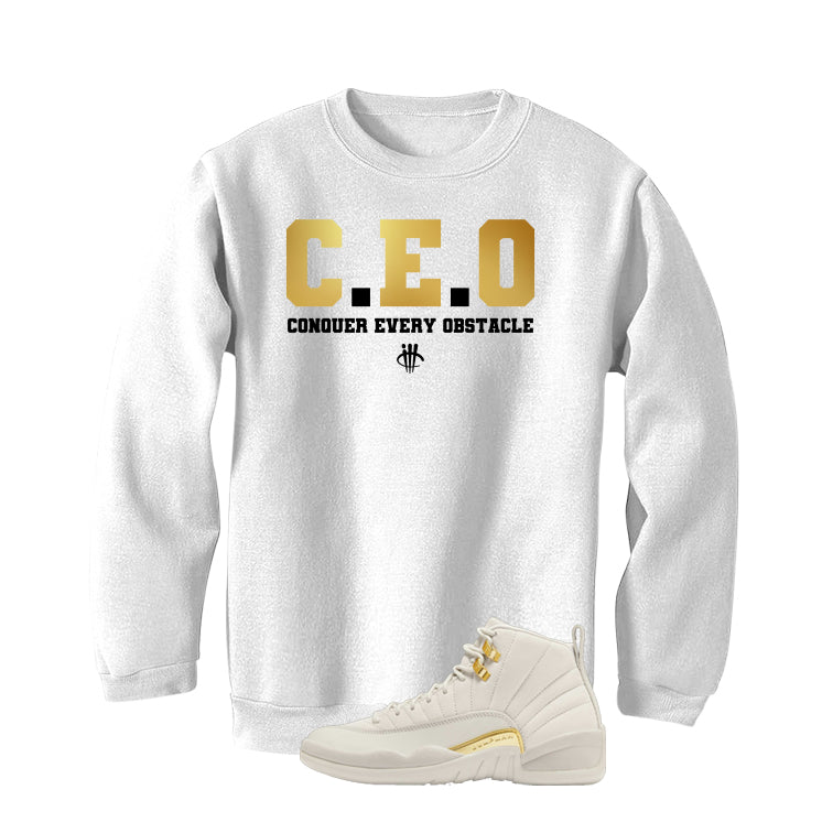 Air Jordan 12 WMNS Phantom White T-Shirt (CEO)| illcurrency product image 4