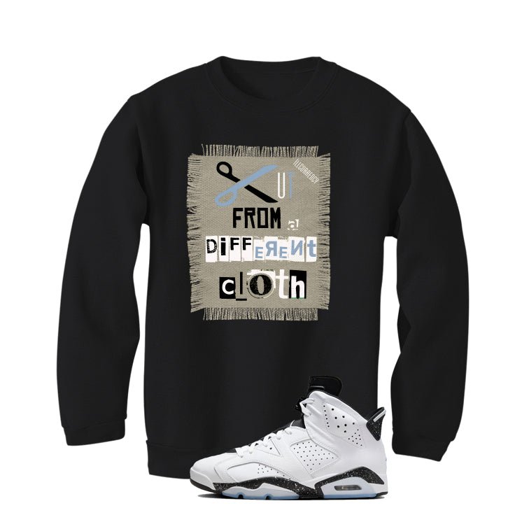 Air Jordan 6 Reverse Oreo Black T-Shirt (Cut from a product image 4