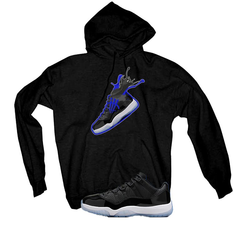 Air Jordan 11 Low “Space Jam” | illcurrency Black T-Shirt product image 3