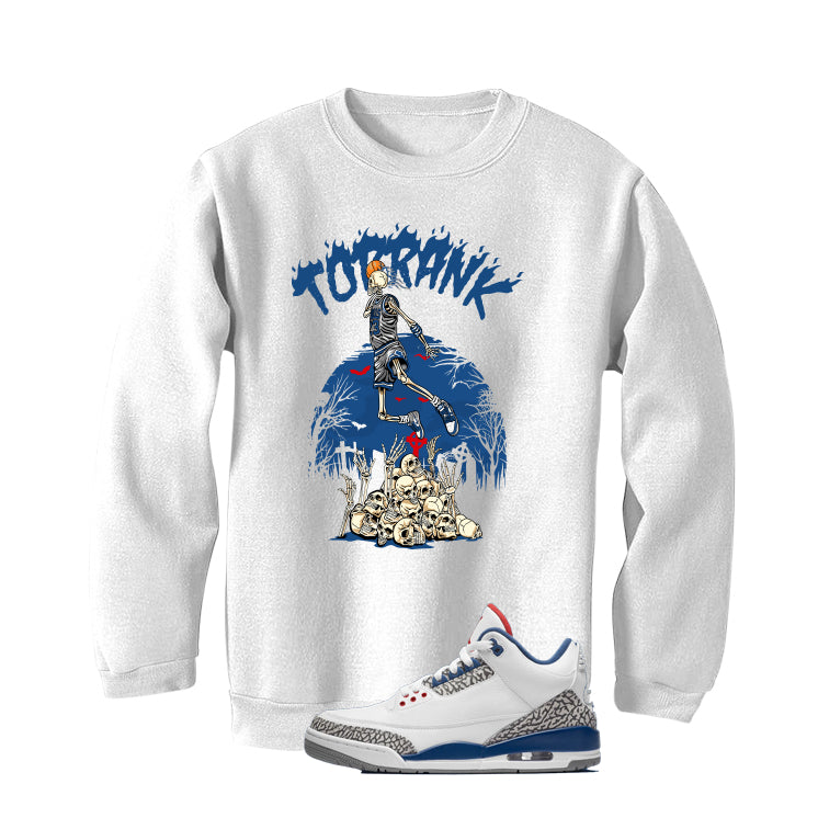 Air Jordan 3 True Blue Matching T-Shirt White (Top Rank) product image 4