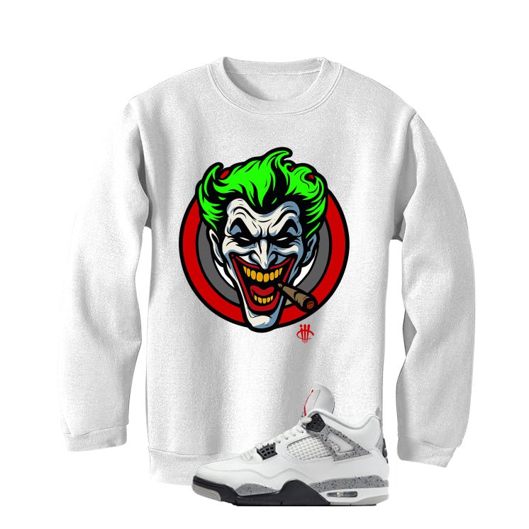 Air Jordan 4 White Cement T-Shirt (Joke The Joker) product image 4