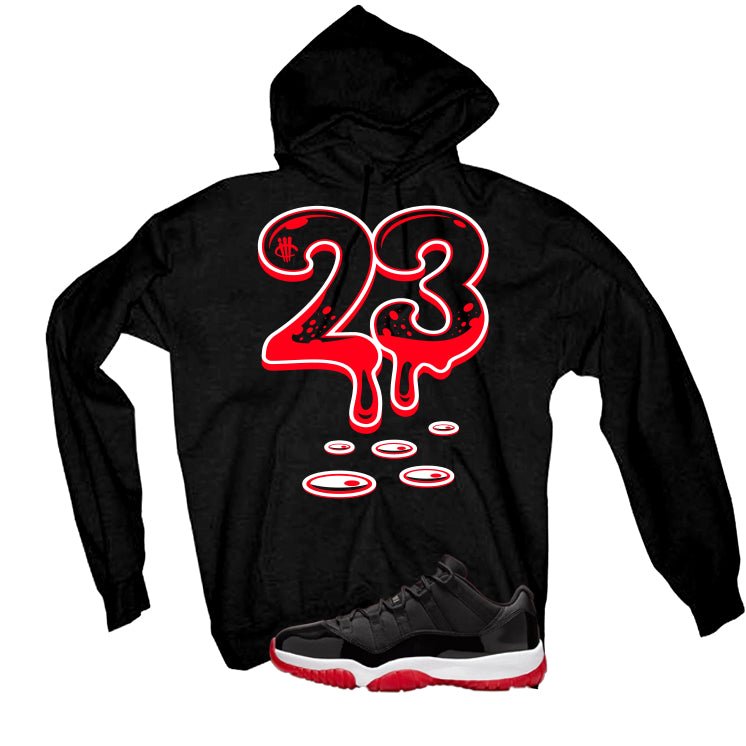 Air Jordan 11 Low Bred Black T-Shirt (23)| illcurrency product image 3