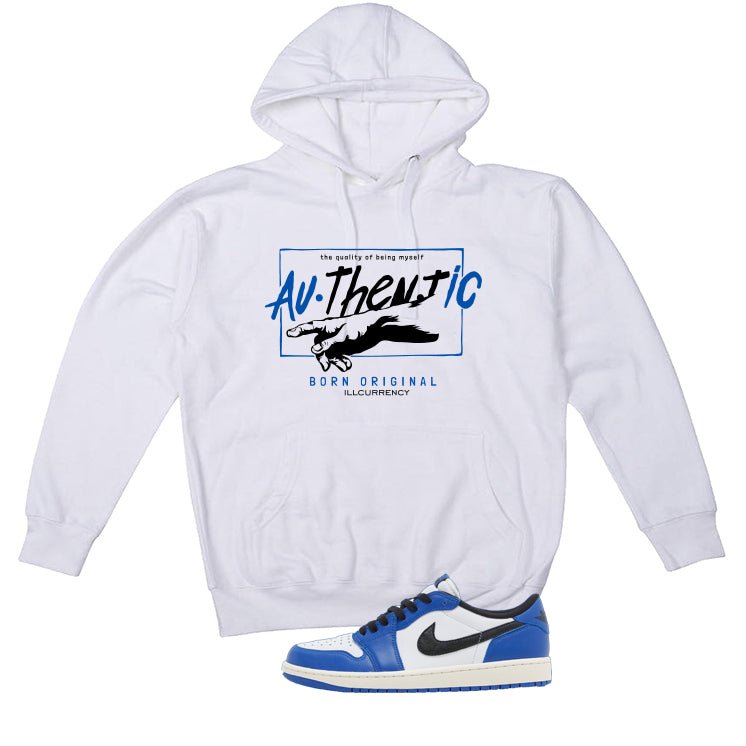 Air Jordan 1 Low OG Game Royal White T-Shirt (Authentic) product image 3
