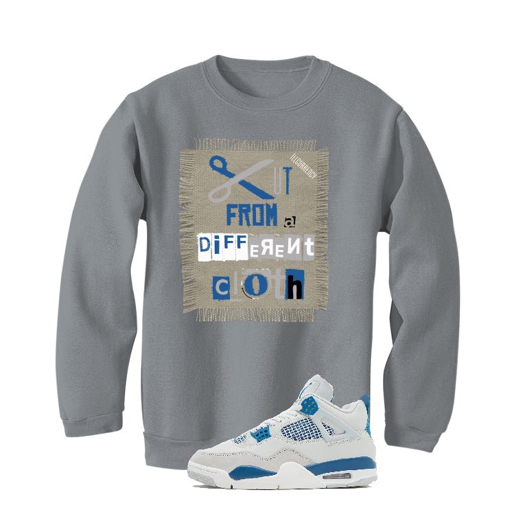 Air Jordan 4 “Military Blue” | illcurrency Grey T-Shirt product image 4