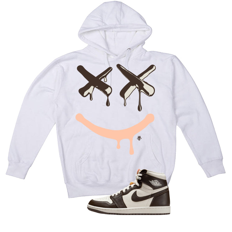 Air Jordan 1 High OG Baroque Brown White T-Shirt (Happy product image 3