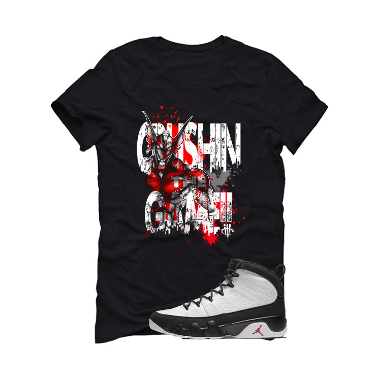 Air Jordan 9 OG Space Jam Matching T-Shirt Black (Crushin product image 2
