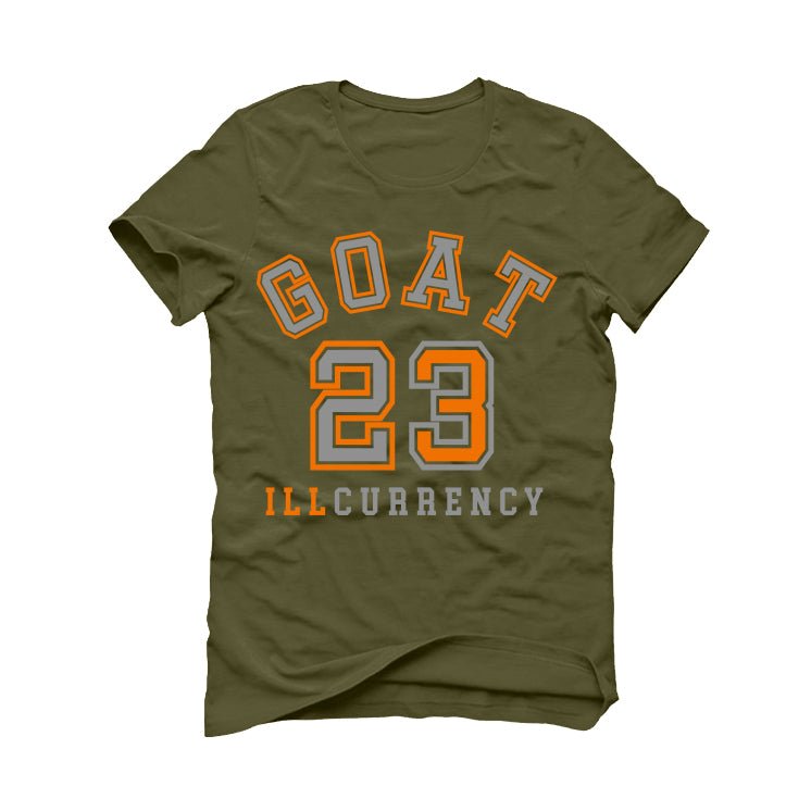 Air Jordan 5 “Olive” | illcurrency Military Green T-Shirt product image 2