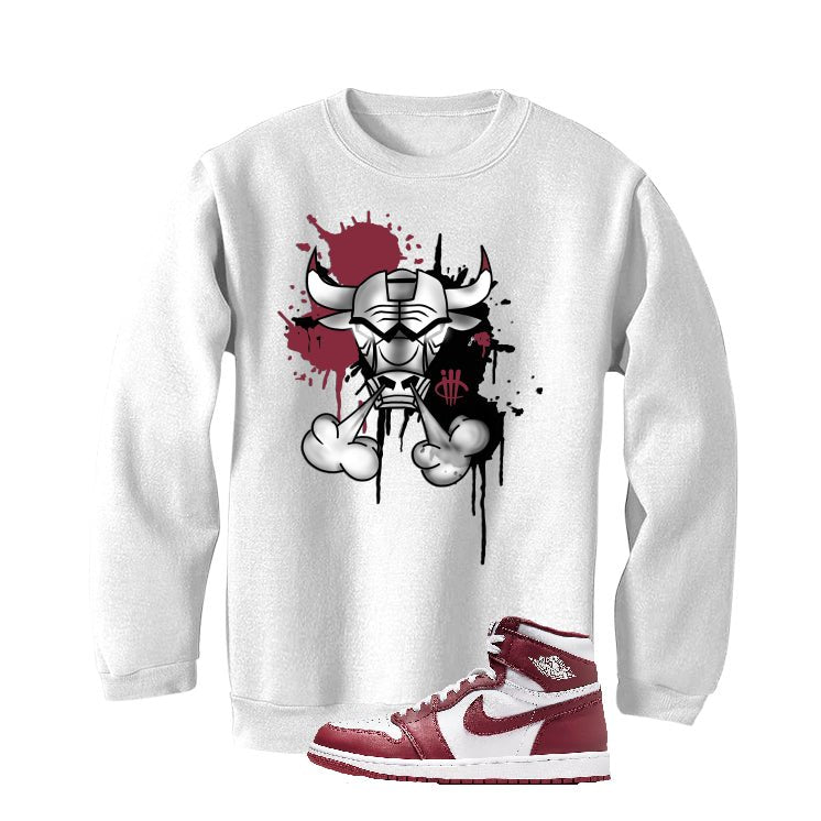 Air Jordan 1 High OG “Team Red” | illcurrency White T-Shirt product image 4