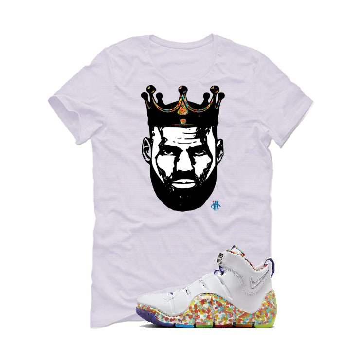 Nike LeBron 4 "Fruity Pebbles" | illcurrency White T-Shirt product image 2