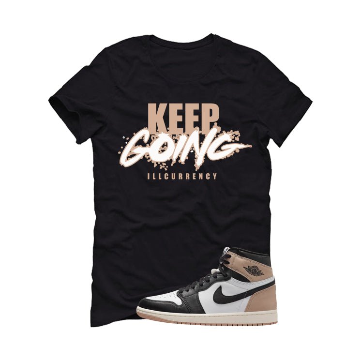 Air Jordan 1 High OG Latte Black T-Shirt (keep Going) product image 2